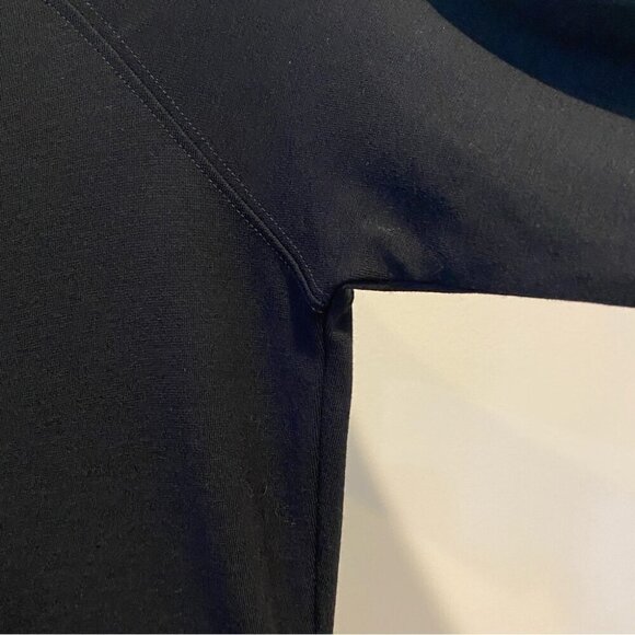 French Connection Little Black Dress with Peekaboo Lace Detail Size 4 - Picture 6 of 16